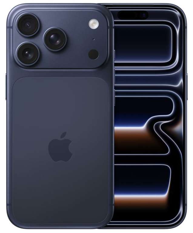 iPhone 17 Pro 256 Go Bleu Intense - 999 CHF soit 1069E (Frontaliers Suisse)