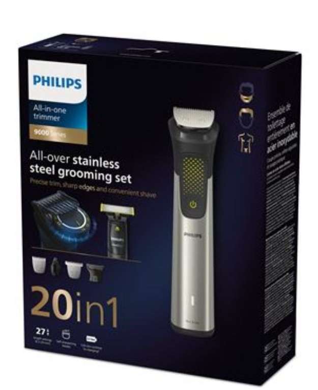 Tondeuse Philips Series 9000 All-in-One 20 en 1 - MG9555/15