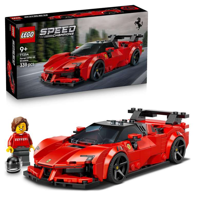 LEGO Speed Champions 77254 Ferrari SF90 XX Stradale - 339 pieces