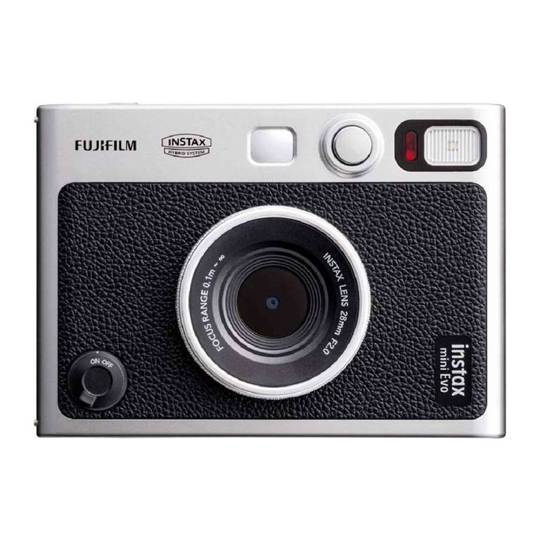 Appareil Photo Fujifilm Instax Mini Evo Noir - Hybride USB-C