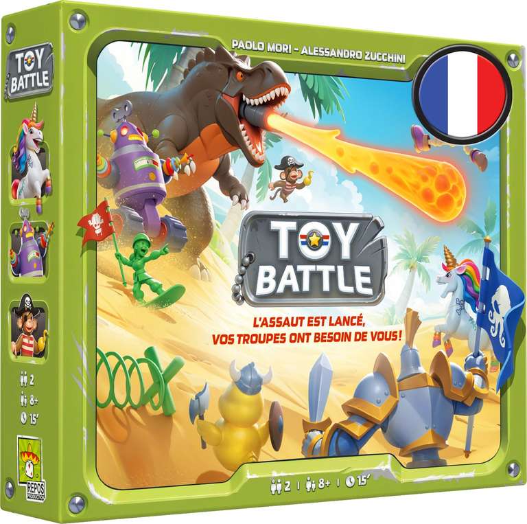 Jeu de Societe Toy Battle Asmodee - Strategie Familiale 8 Ans et Plus