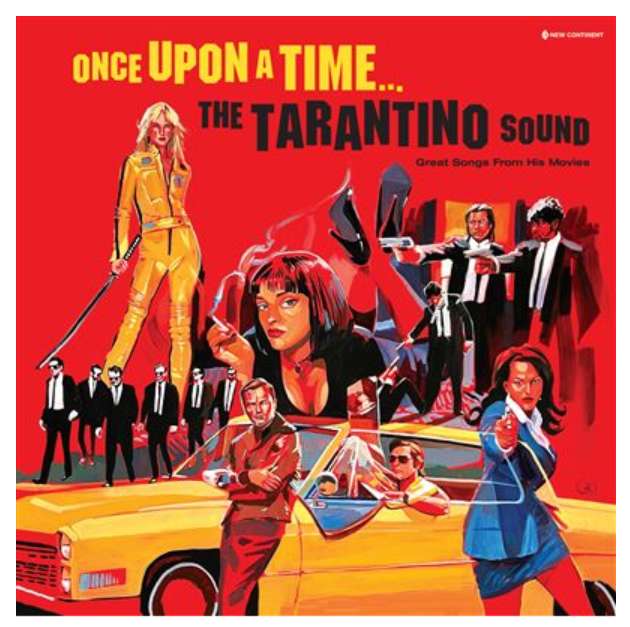 Vinyle Rouge Once Upon A Time The Tarantino Sound Edition Limitee