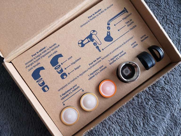 Kit Economiseur d'Eau Gratuit Distribution Caumont Eure (27)