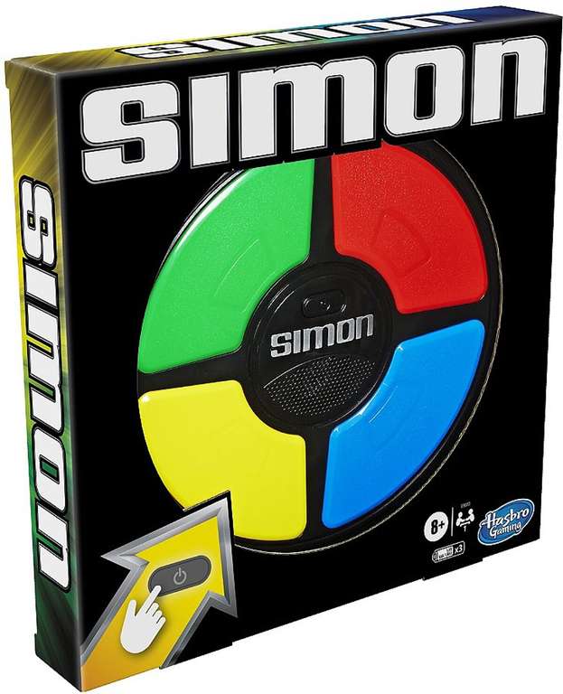 Jeu Electronique Simon Memoire Hasbro E.Leclerc Click and Collect