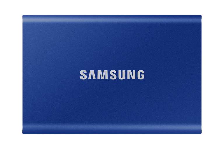 SSD Externe Samsung T7 2To USB 3.2 1050 Mo/s Bleu Portable