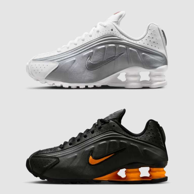 Baskets Nike Shox R4 Ado Divers Coloris Tailles 36 a 40