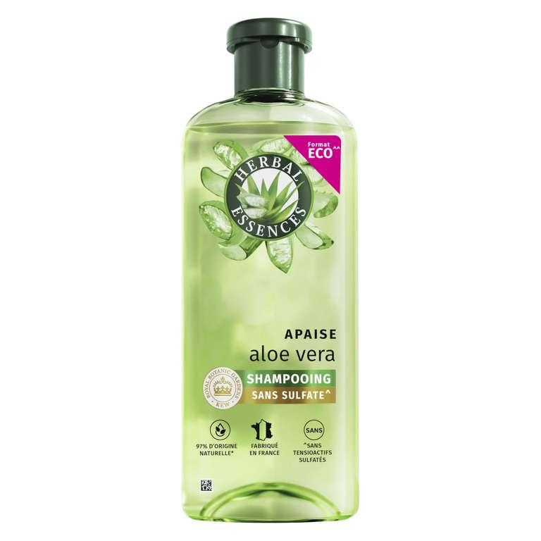 Shampoing Herbal Essence Aloe Mexique 350ml Hydratation Vegan