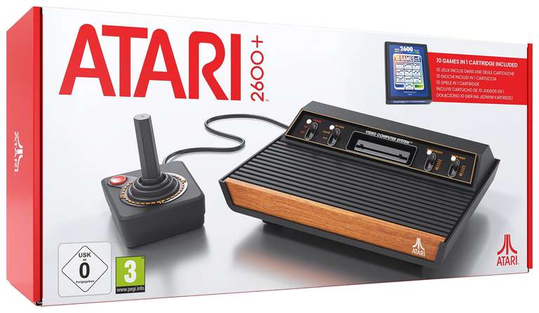 Console Atari 2600 Plus 10 Jeux Inclus Joystick CX40+ HDMI