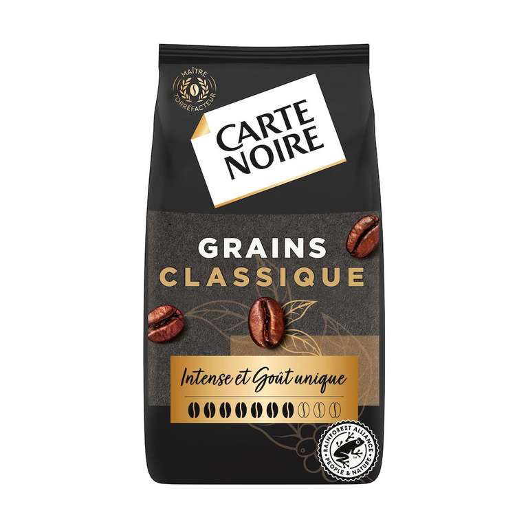 Cafe Grains Carte Noire 1kg Pur Arabica Intensite 7 Auchan