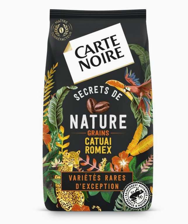 Cafe Grains Secret de Nature Catuai Romex 1kg Auchan Carte Noire