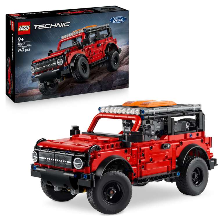 LEGO Technic 42213 SUV Ford Bronco 943 Pieces (Via 11.25 euros Cagnottes Carrefour)